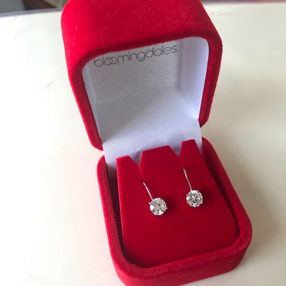 Bloomingdales Crystal Dangle Earrings